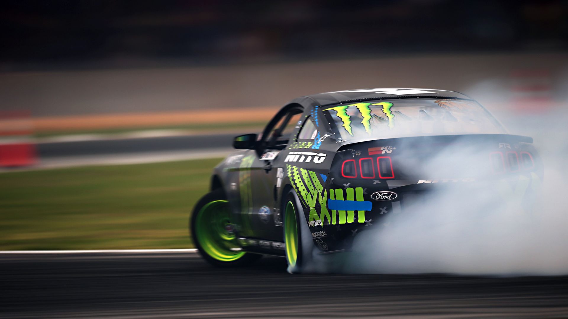 Auto drift Monster Energy, bevande energetiche, 1920x1080 Full HD, PC Desktop