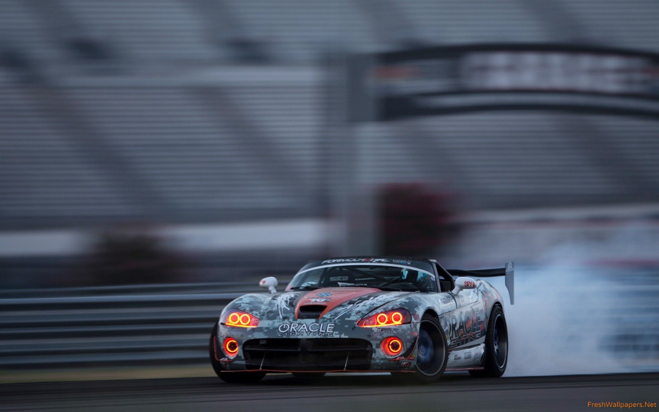 Dodge Viper drift pista, 2560x1600 2K+, PC