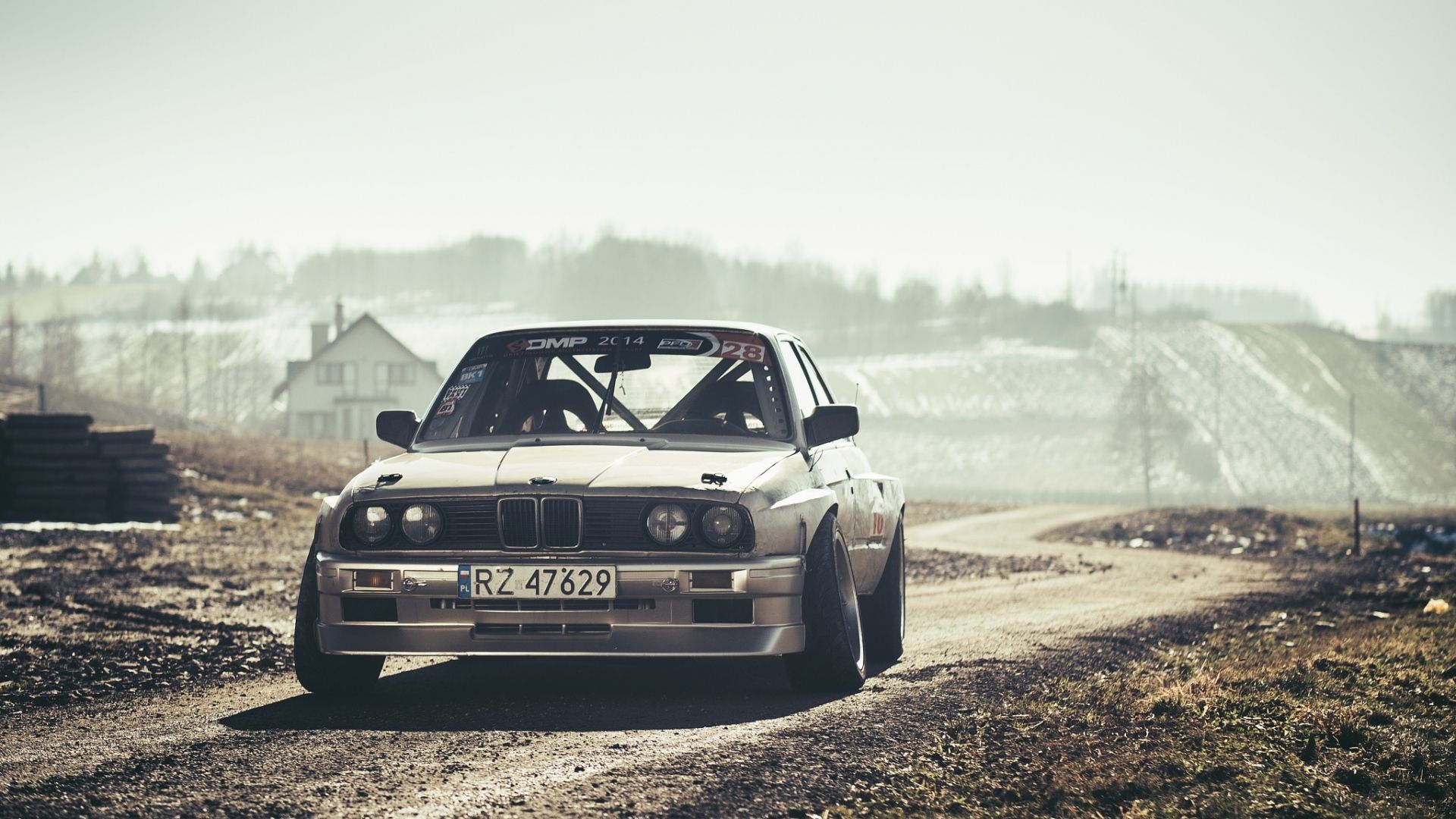 BMW E30 drift auto, 1920x1080 Full HD 1080p, PC