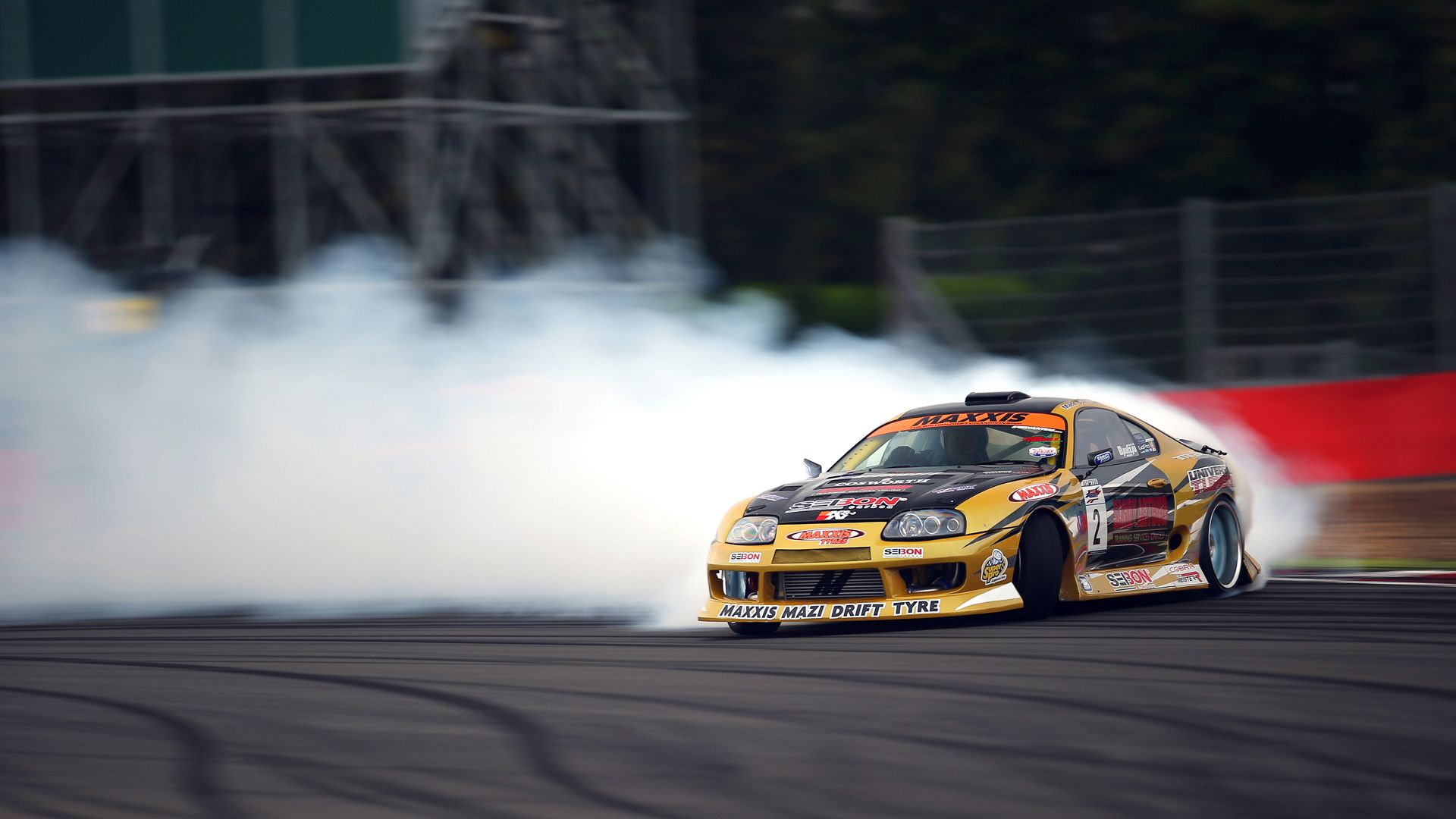 Toyota Supra drift fumo, 1920x1080 1080p, PC
