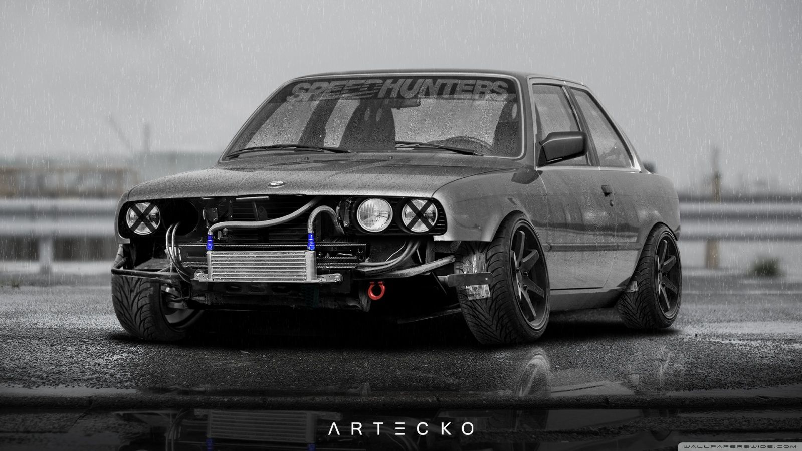 BMW nera drift auto, 1600x900 900p, Desktop