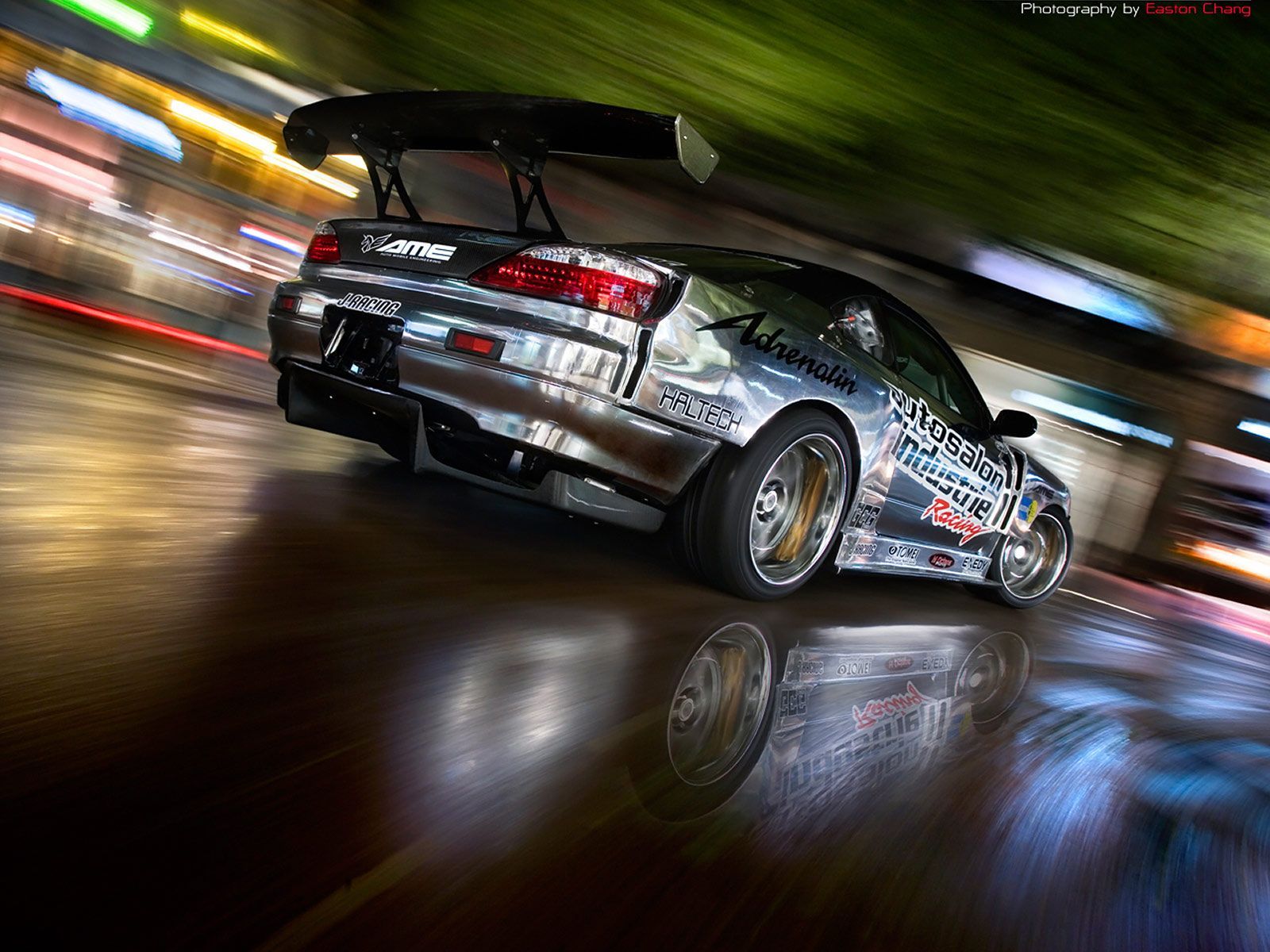Auto da drift notturna, 1600x1200 HD, PC