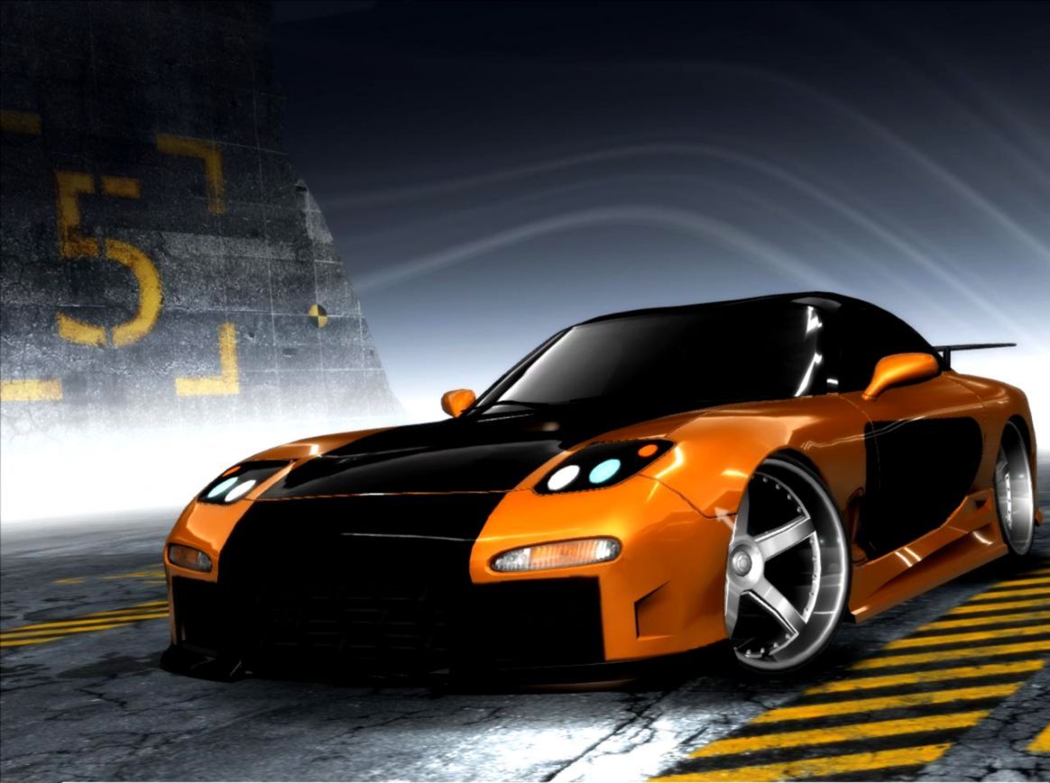 Auto sportiva arancione nera, 1164x868 HD, Desktop