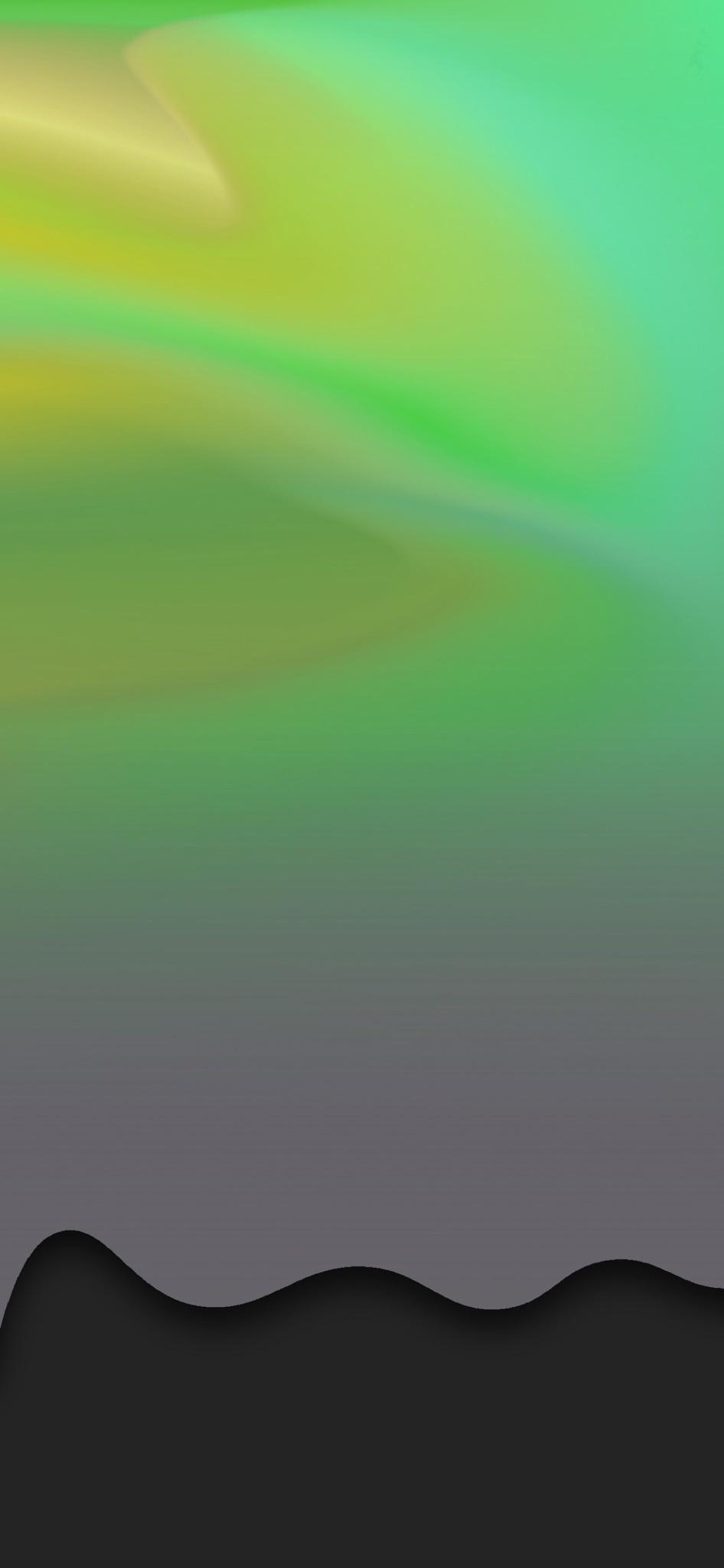 Gocce verdi su viola, 750x1334 Full HD Verticale, Smartphone
