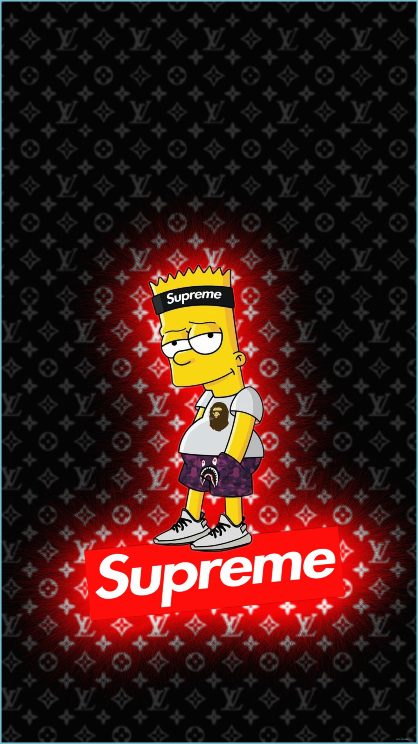 Bart Simpson stile drip, 720x1280 Full HD Verticale, Realme