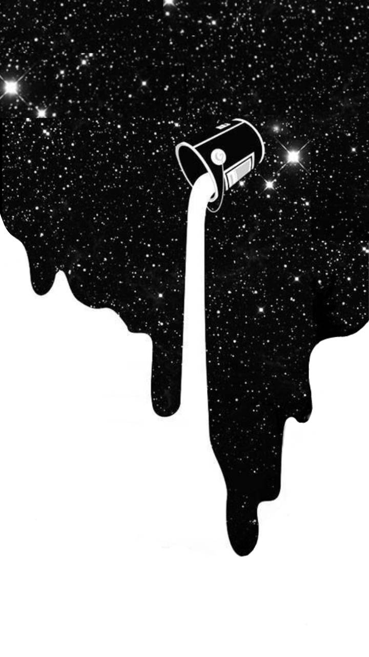 Barattolo che versa galassia, 720x1280 Verticale, Android