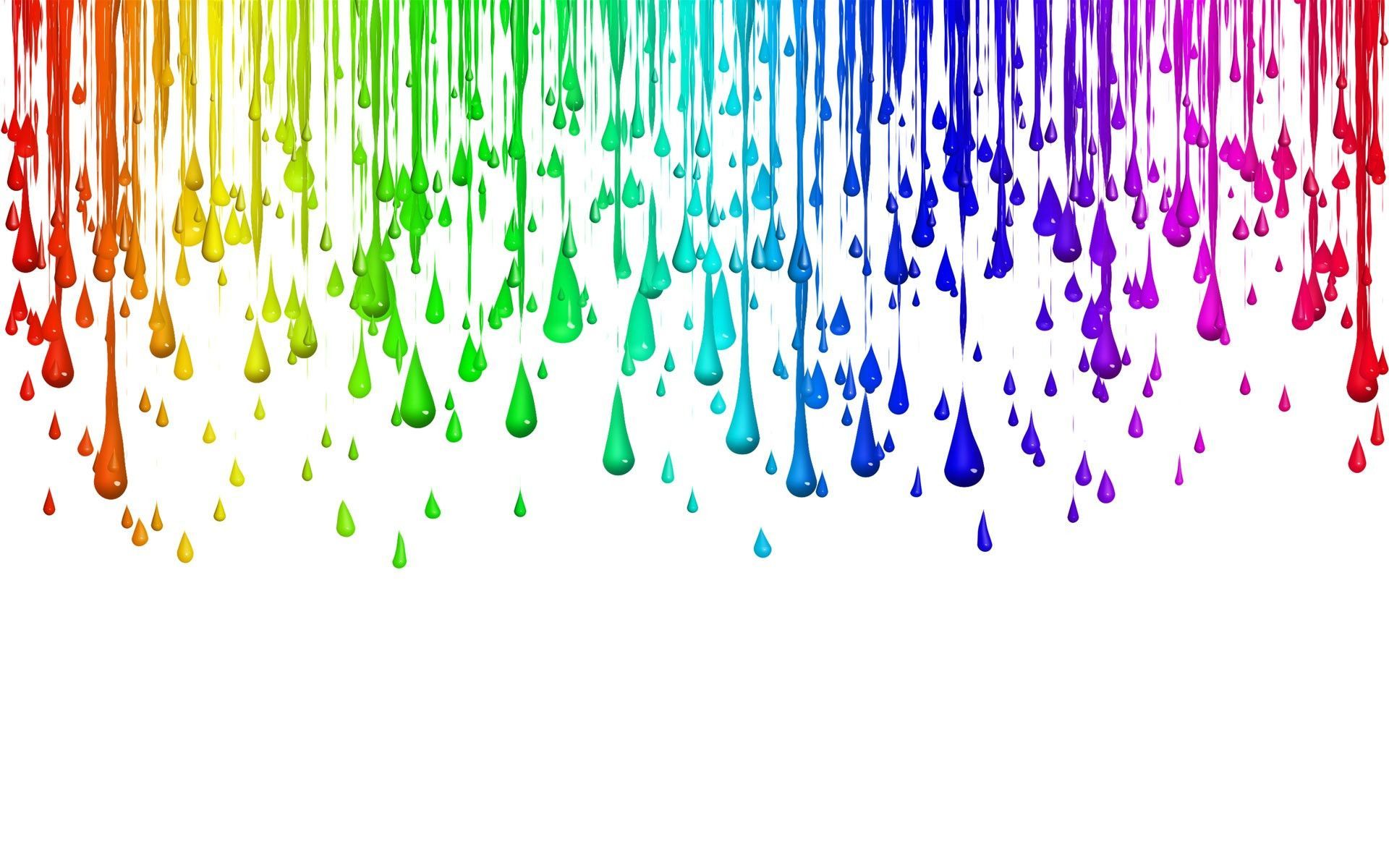 Gocce di vernice arcobaleno, 1920x1200 Full HD+, Desktop