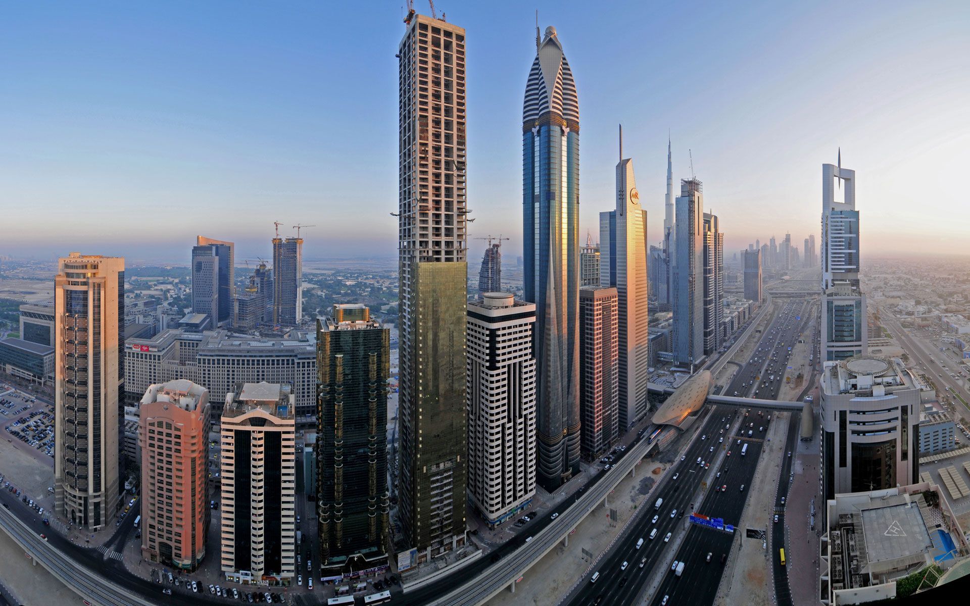 Skyline grattacieli Dubai, 1920x1200 WUXGA, Laptop