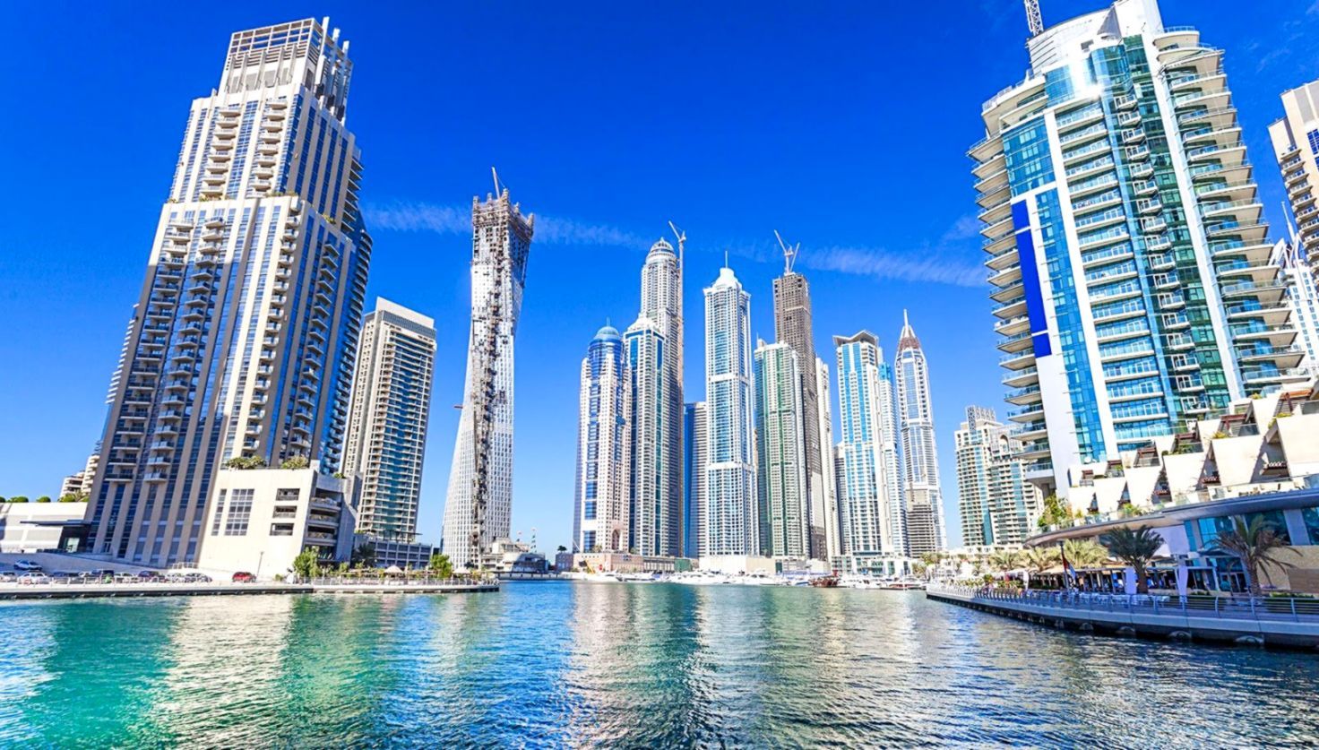 Grattacieli Dubai Marina, 1472x837 HD, Desktop