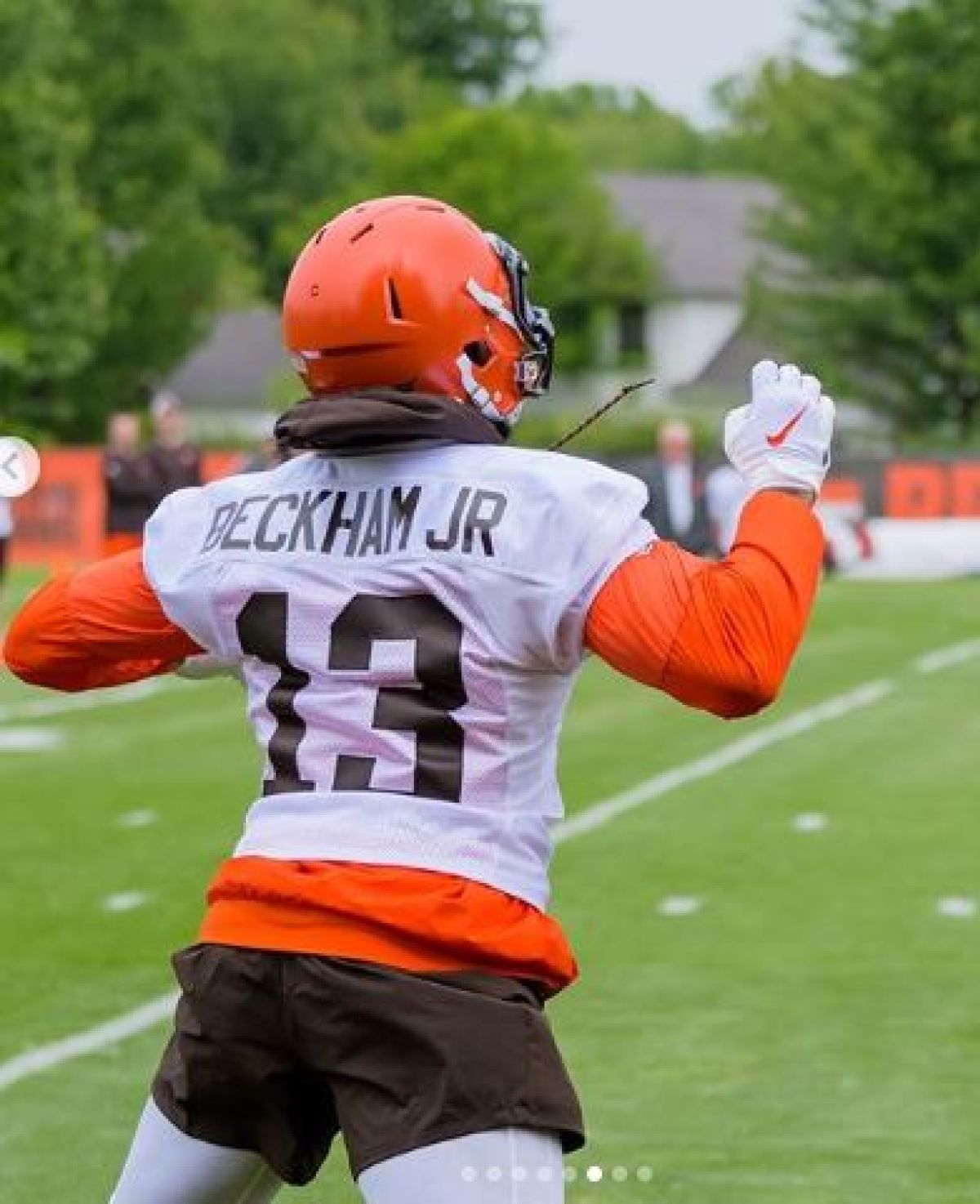 Giocatore NFL Beckham Jr Browns, 1200x1474 Full HD Verticale, Smartphone