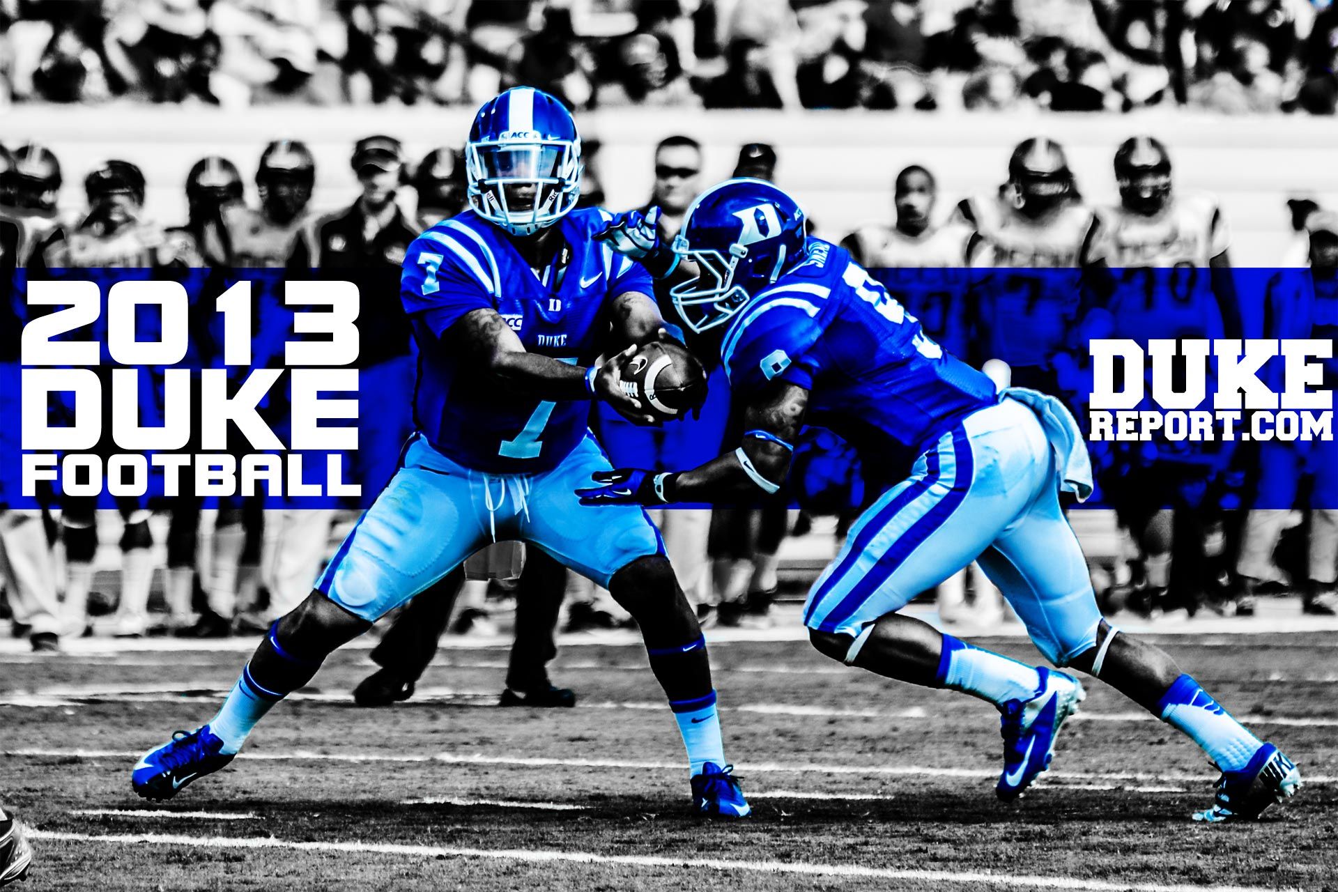 Giocatori football Duke blu, 1920x1280 Full HD+, Desktop