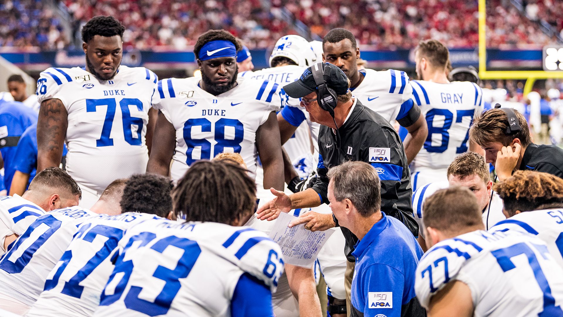 Squadra football Duke Blue Devils, 1920x1080 Full HD, Laptop