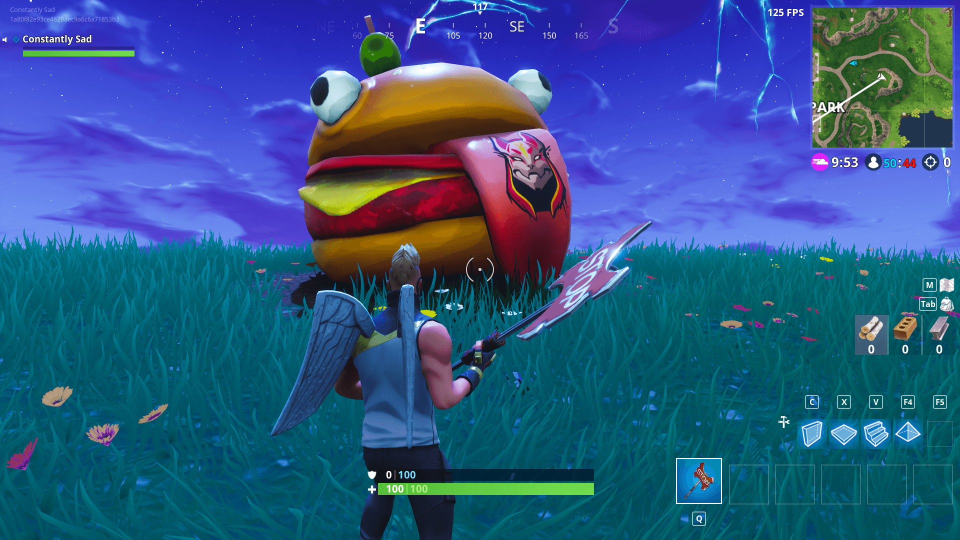 Beef Boss Fortnite skin, 875x915 Verticale, Mobile