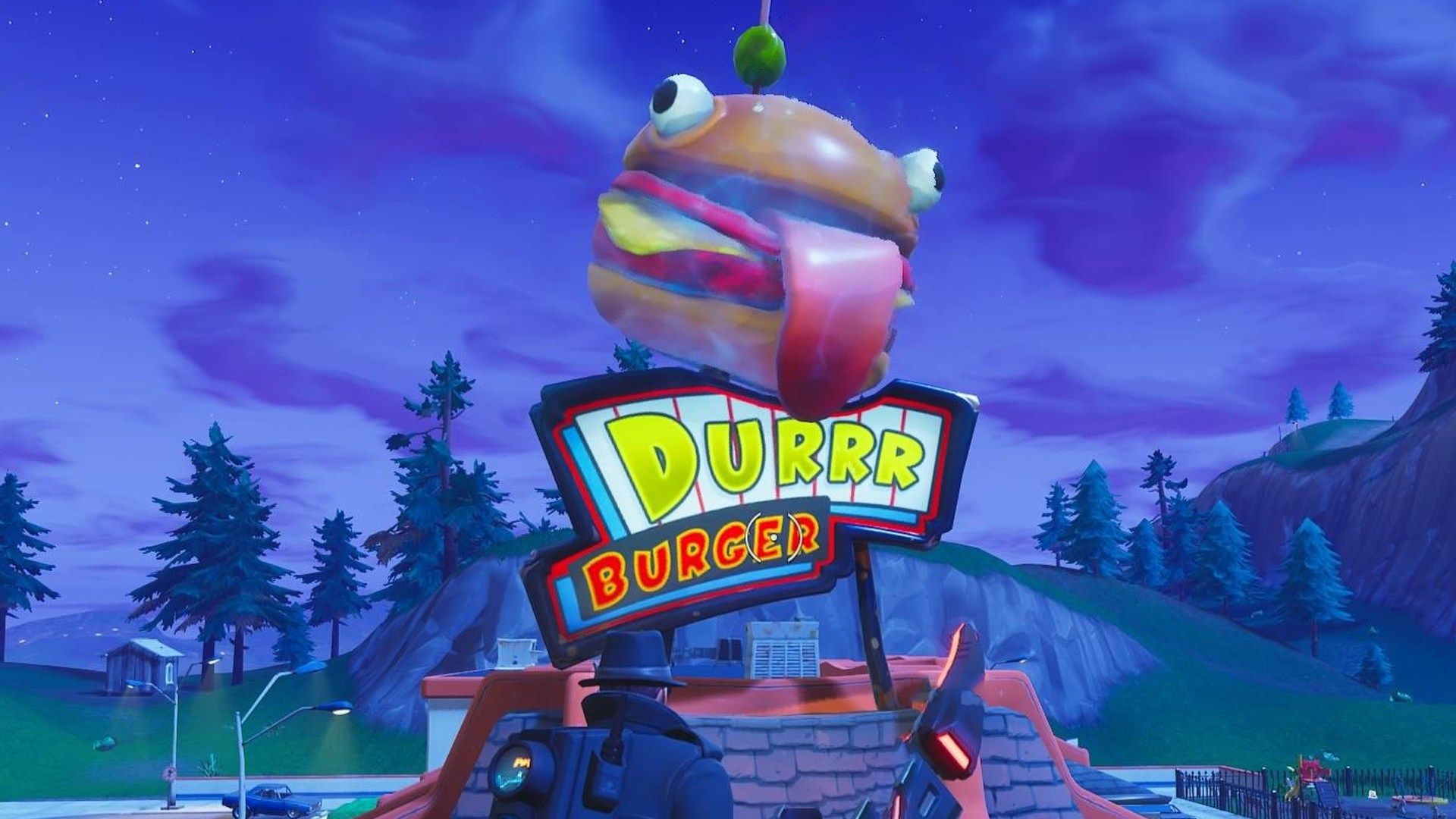 Maglietta Durr Burger blu, 1000x1000 HD, Desktop