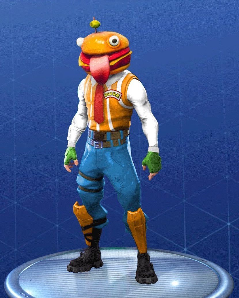 Durr Burger skin Fortnite, 830x1037 Full HD Verticale, Smartphone