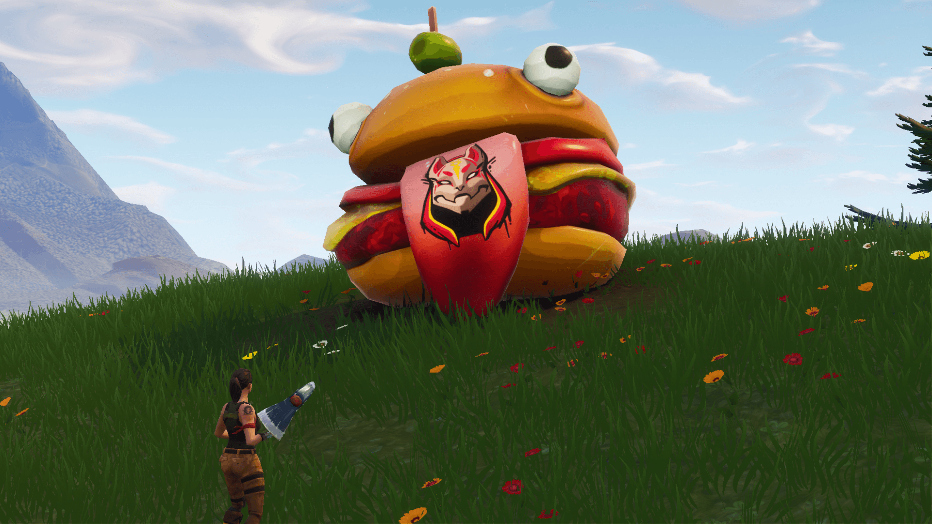 Durr Burger Fortnite collina, 1920x1080 Full HD, PC Desktop