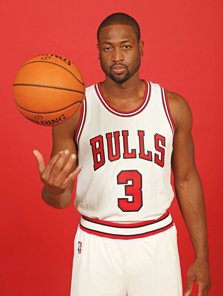 Dwyane Wade Chicago Bulls basket, NBA, 772x1024 Full HD Verticale, iPhone