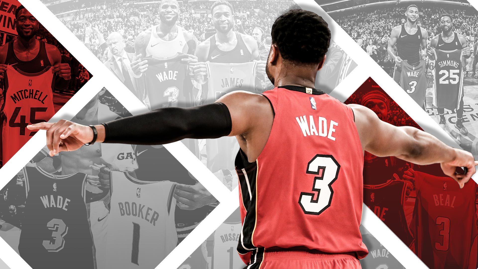 Dwyane Wade Chicago Bulls basket, 1200x800 HD, PC