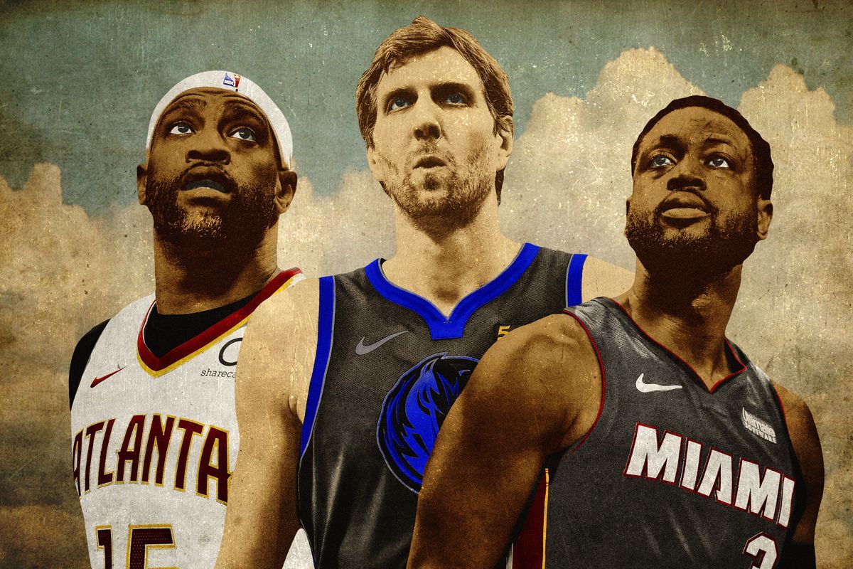 Tre giocatori NBA, cielo nuvoloso, basket americano, 1200x800 HD, Desktop