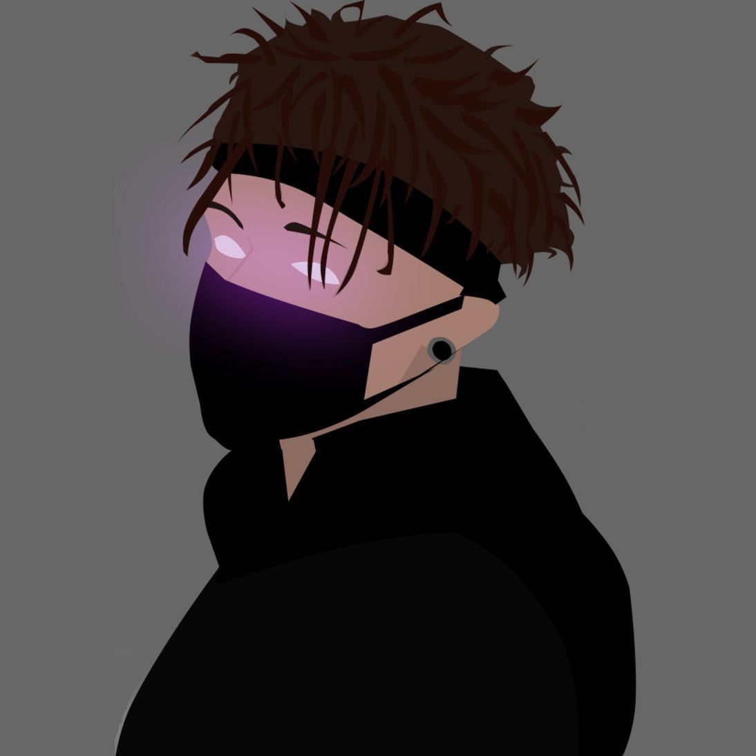 Scarlxrd con maschera nera, 1920x1080 1080p, Desktop