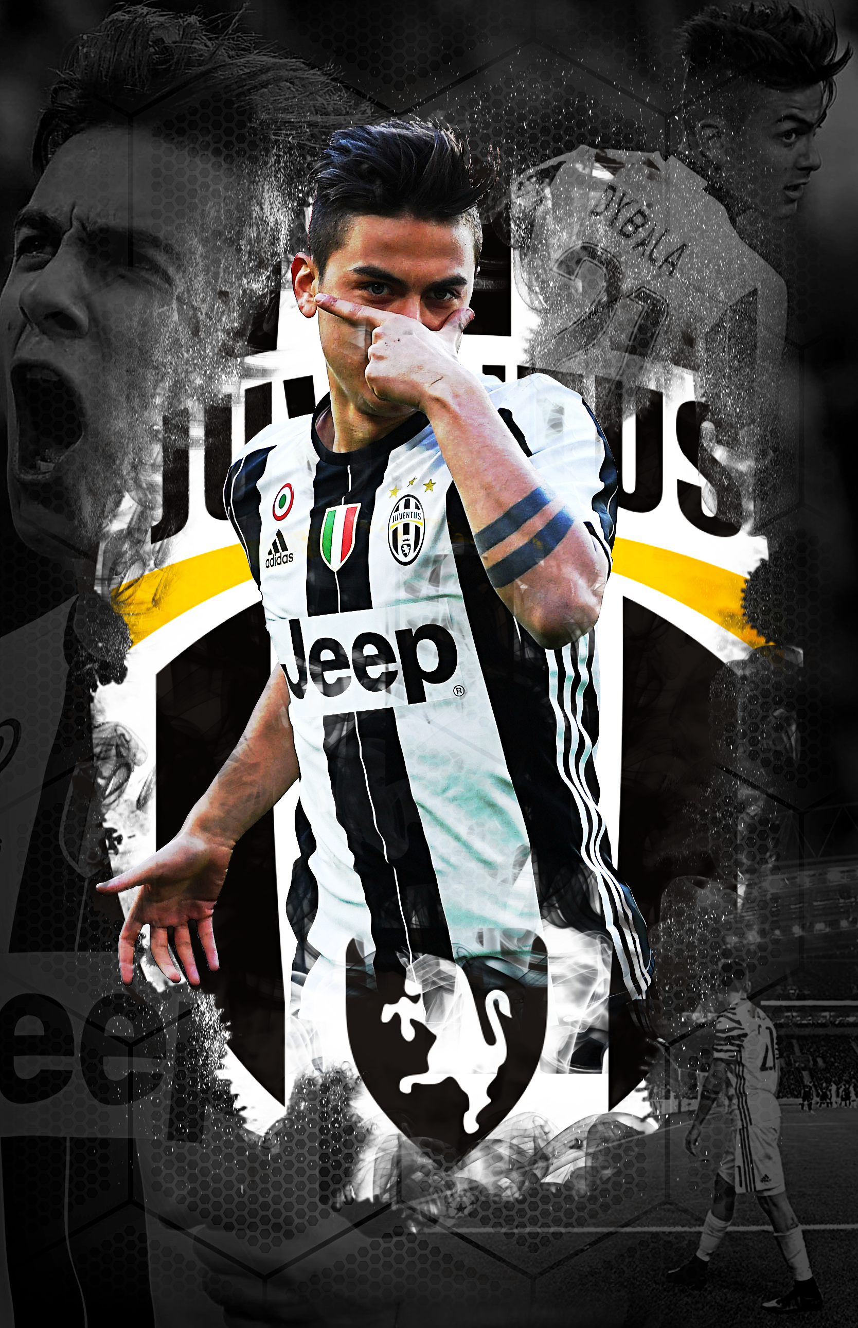 Paulo Dybala Juventus calciatore, 1668x2582 Full HD Verticale, iPhone