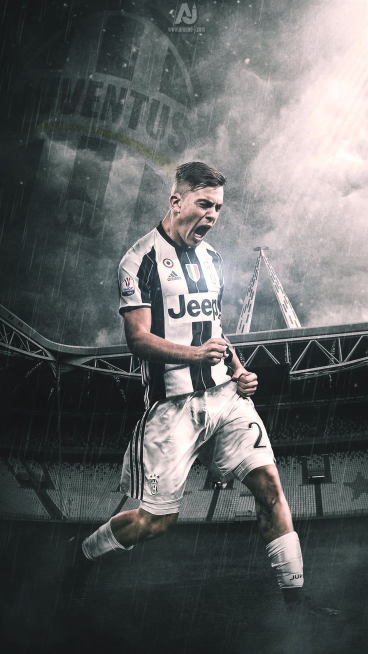 Calciatore Juventus esultanza stadio, 736x1308 Full HD Verticale, Smartphone