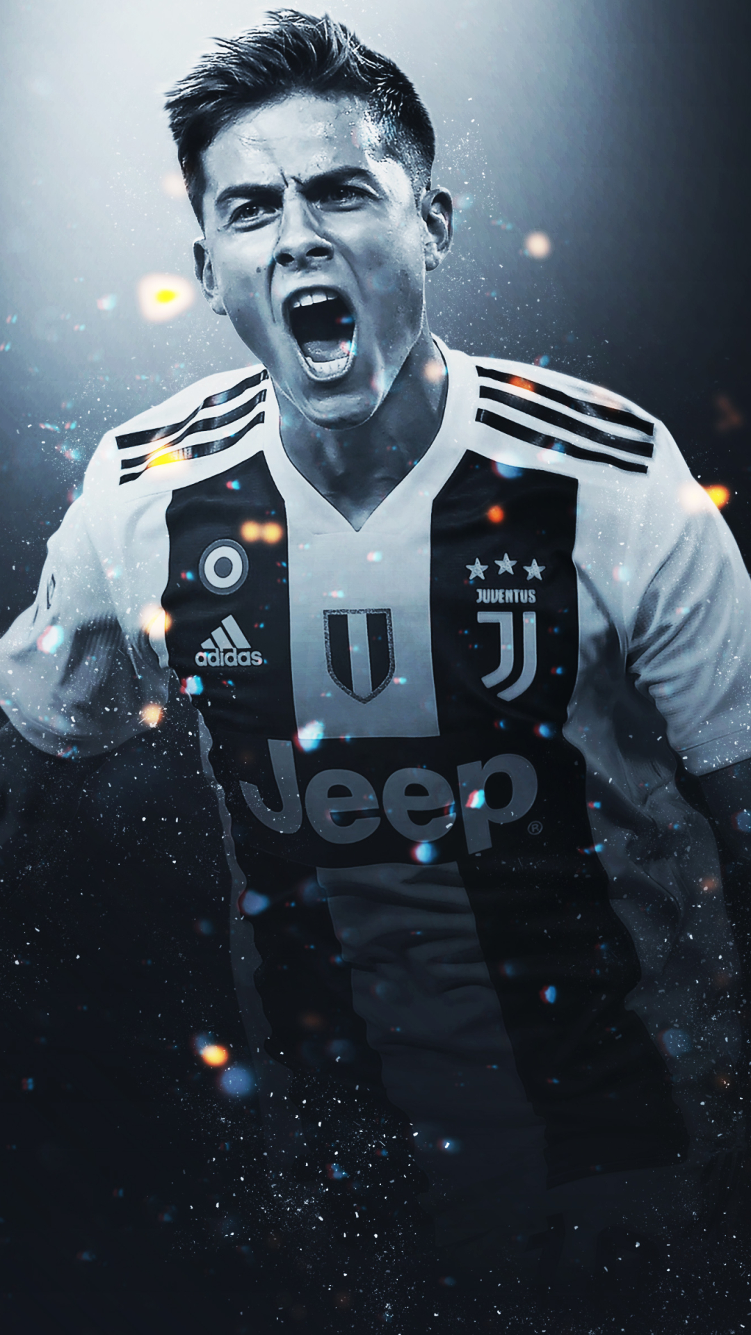 Paulo Dybala Juventus esultanza, 1080x1920 Verticale, Mobile