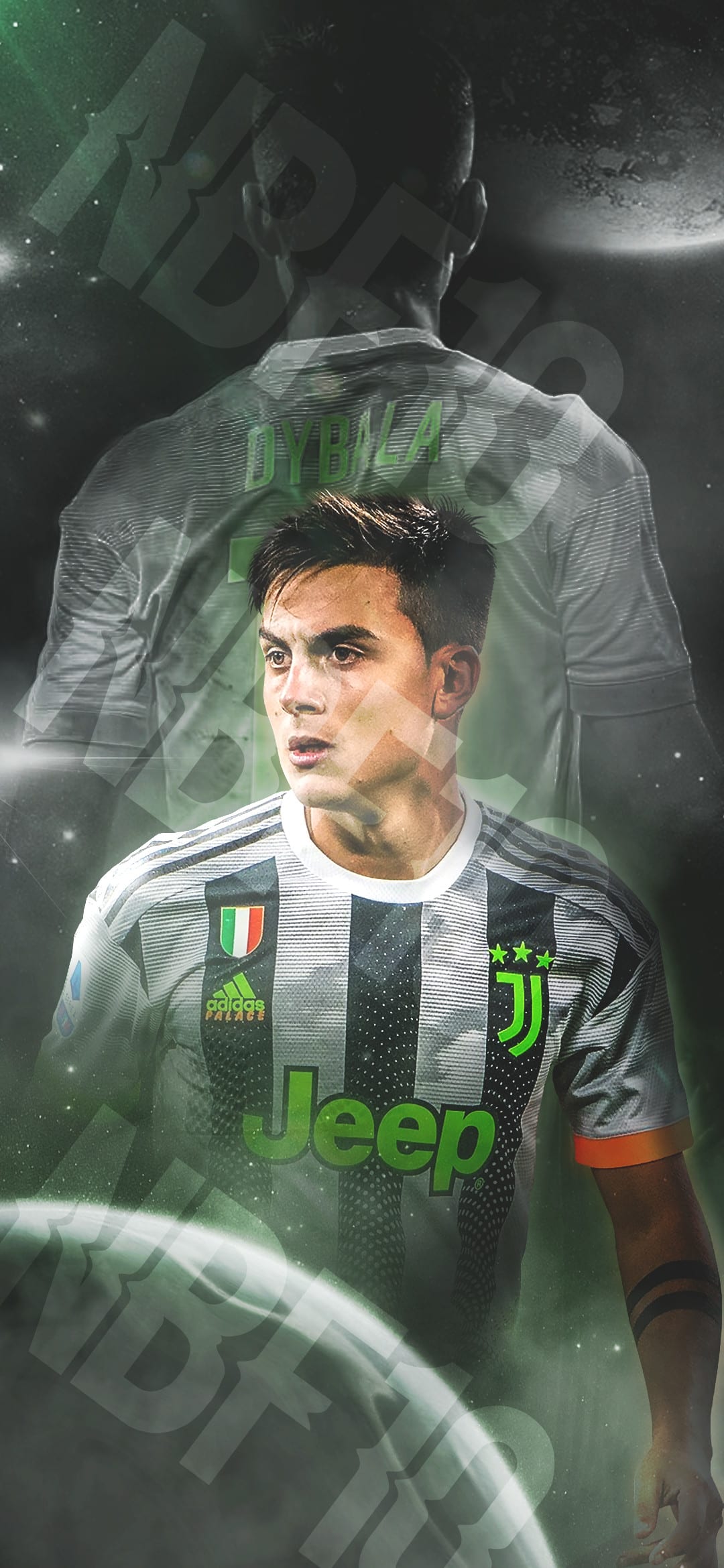 Dybala Juventus calciatore spazio, 1080x2340 Full HD Verticale, Smartphone