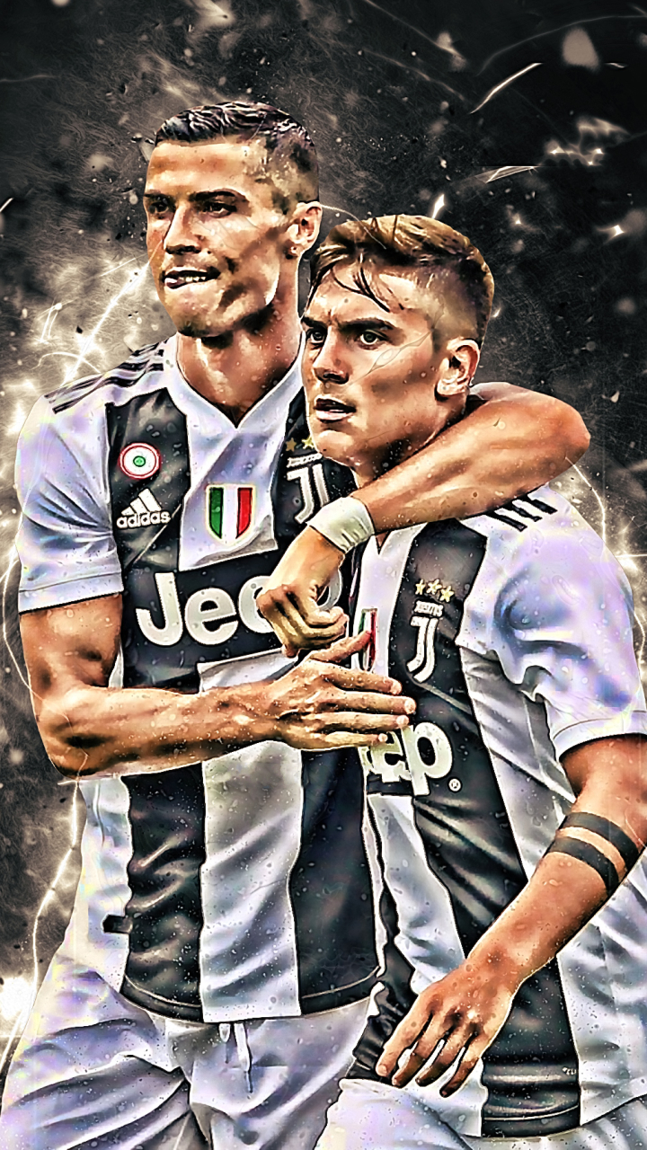 Ronaldo e Dybala Juventus, Cristiano Ronaldo, 720x1280 Full HD Verticale, iPhone