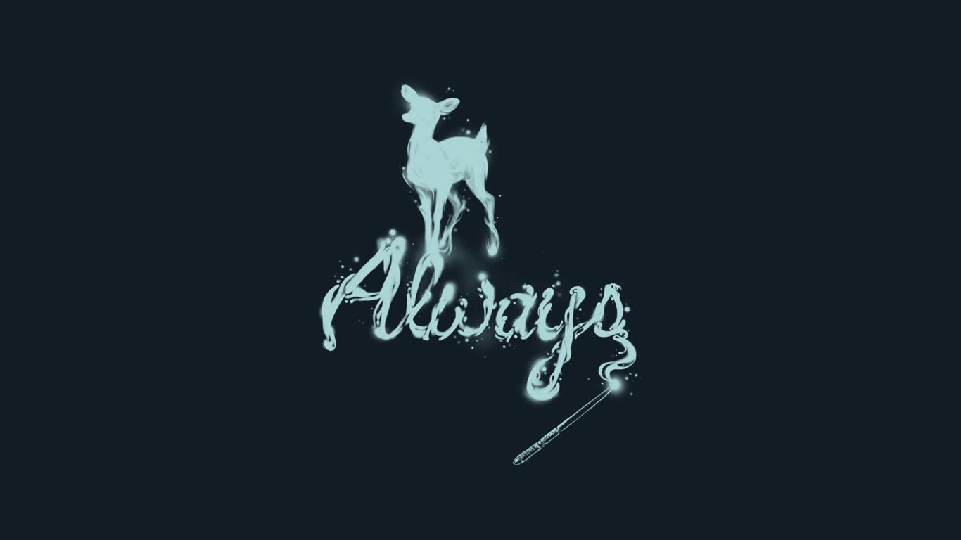 Cervo Patronus Harry Potter Always, J.K. Rowling, 1366x768 HD, Desktop