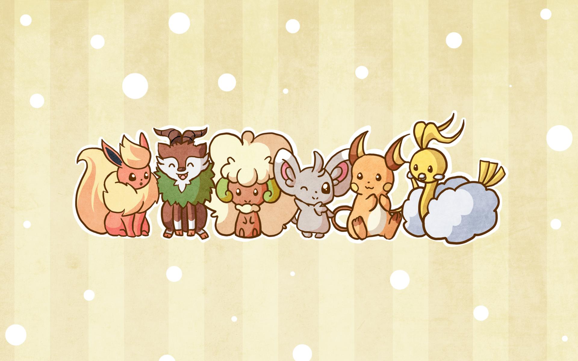 Eevee ed evoluzioni Pokémon, 1920x1200 Full HD+, Desktop