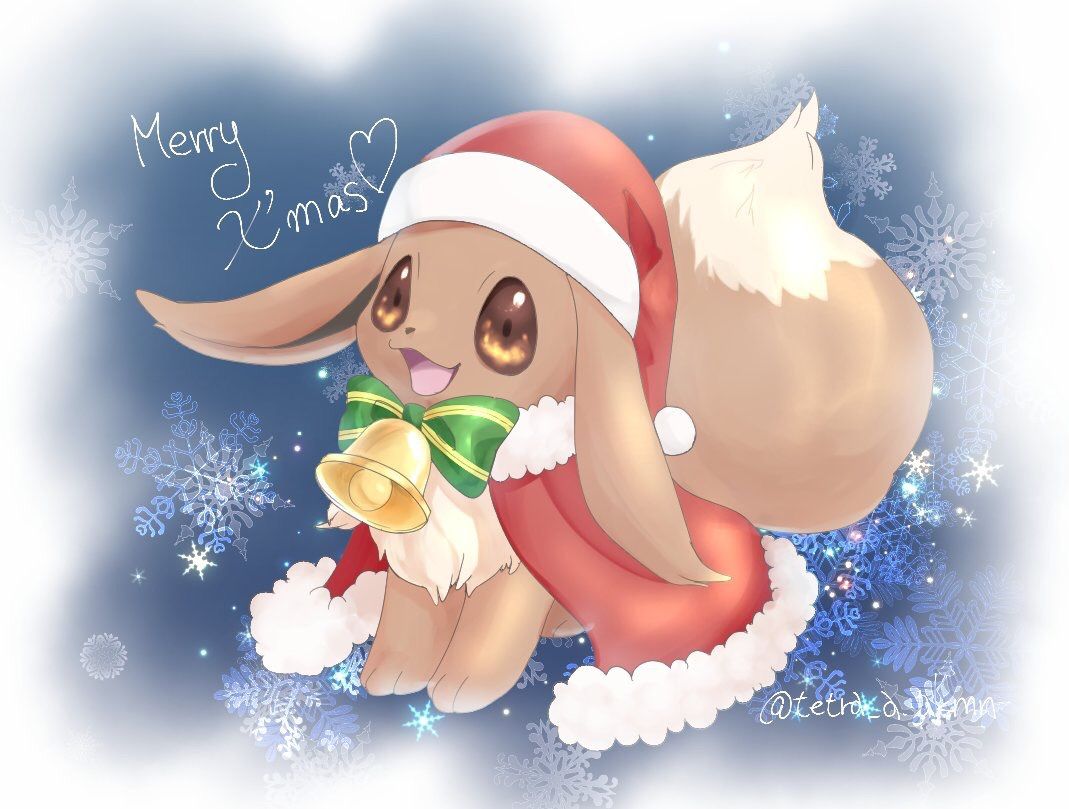 Eevee e Pokemon albero di Natale, 1354x2100 Verticale, OnePlus