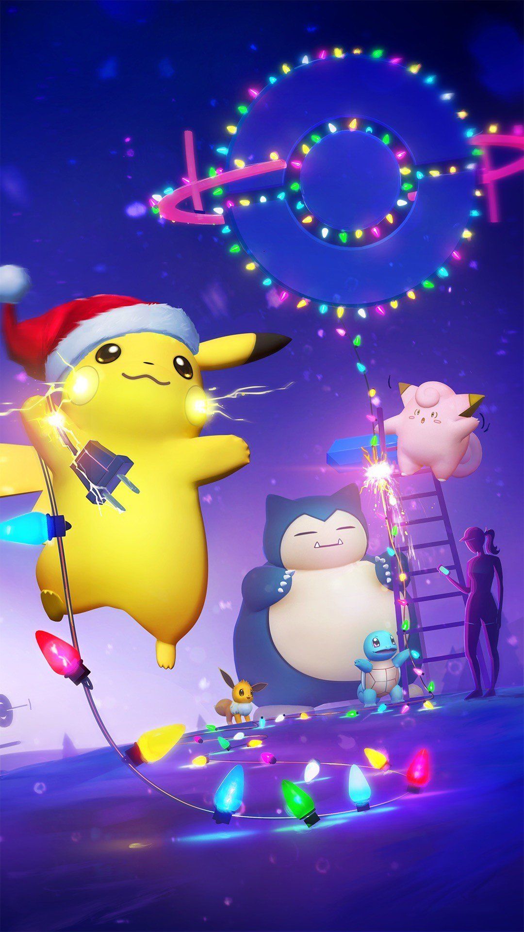 Eevee con cappello Babbo Natale, Eeveelution, 1069x809 HD, Laptop