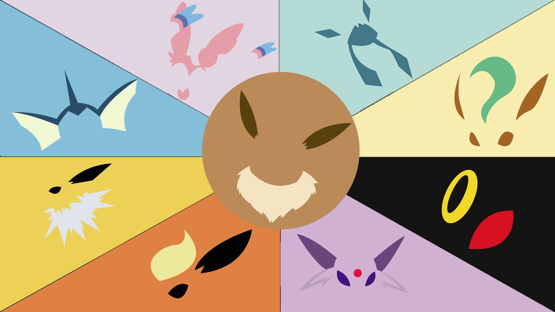 Eevee Pokemon volto arancione, 1600x1200 HD, ROG Asus Laptop