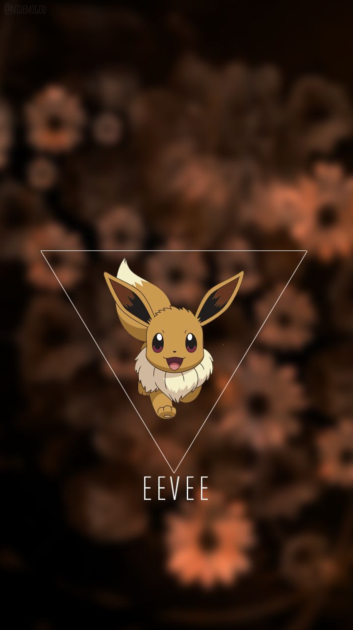 Eevee Pokémon con fiori, 720x1283 Verticale, POCO