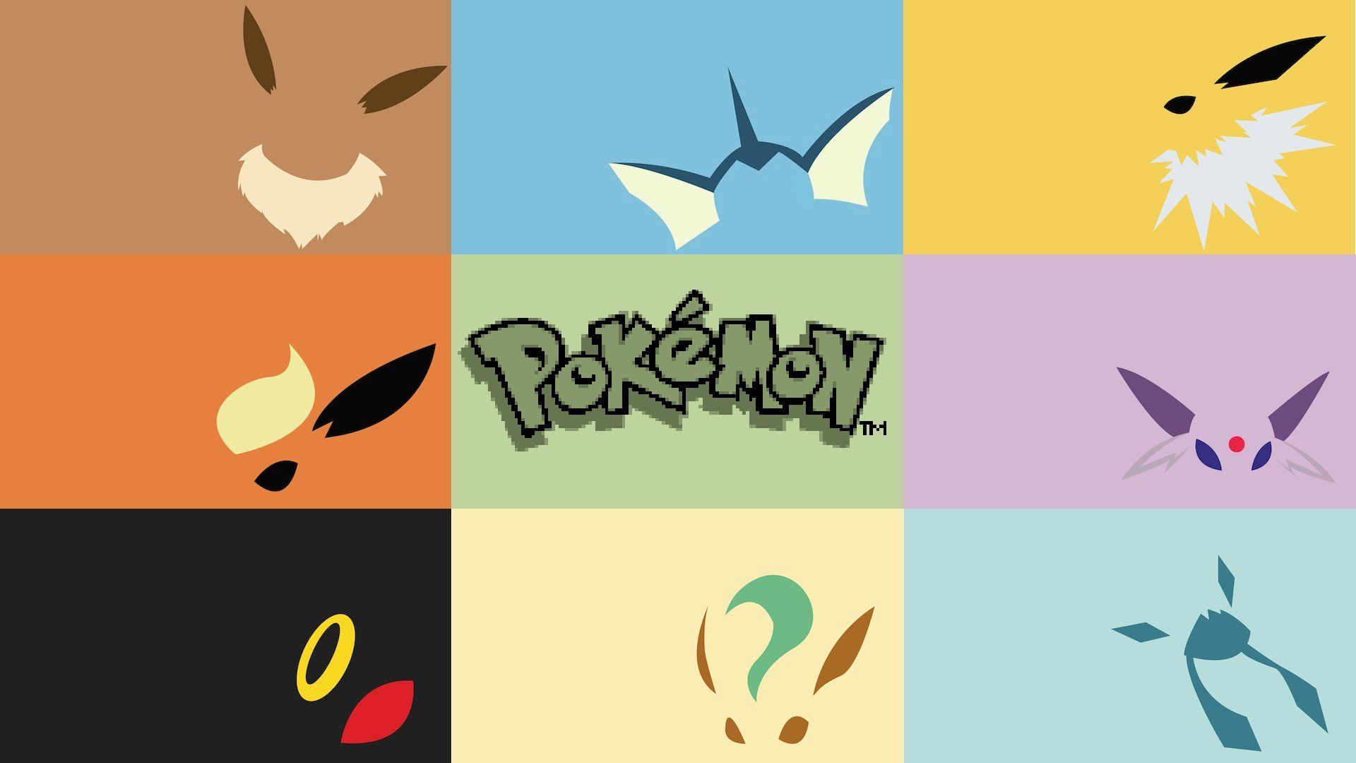 Leafeon Pokemon sfondo nero, 1920x1200 Full HD+ WUXGA, iMac