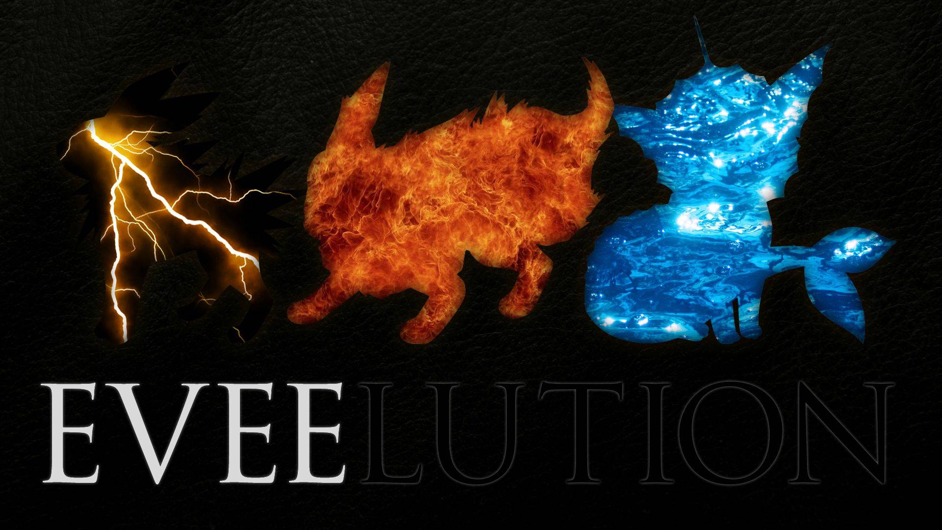 Flareon Pokemon sfondo nero, 1920x1200 Full HD+, Desktop