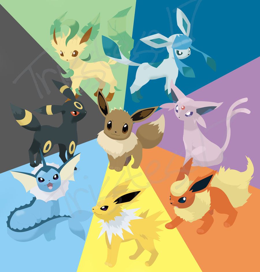 Eevee e evoluzioni Pokémon, 900x942 Full HD Verticale, Google Pixel