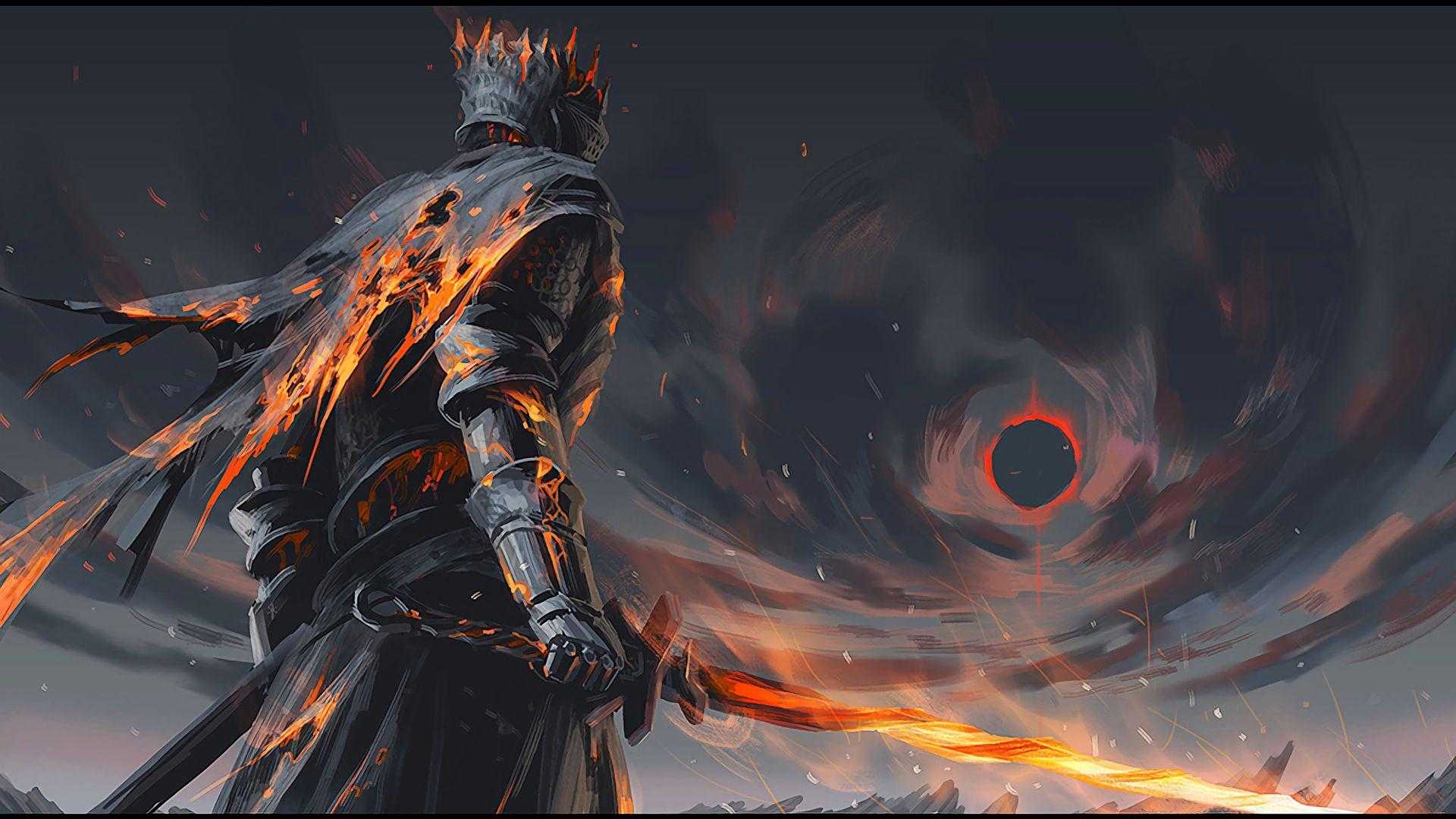 Cavaliere infuocato Elden Ring, 1920x1080 1080p, Laptop