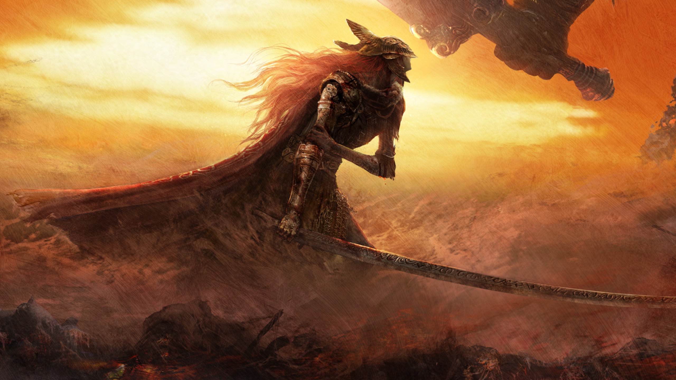 Cavaliere Elden Ring con spada, 2560x1440 1440p, Desktop