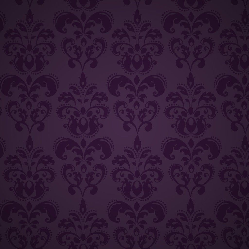Motivo damascato viola scuro, 1024x1024 HD, Laptop