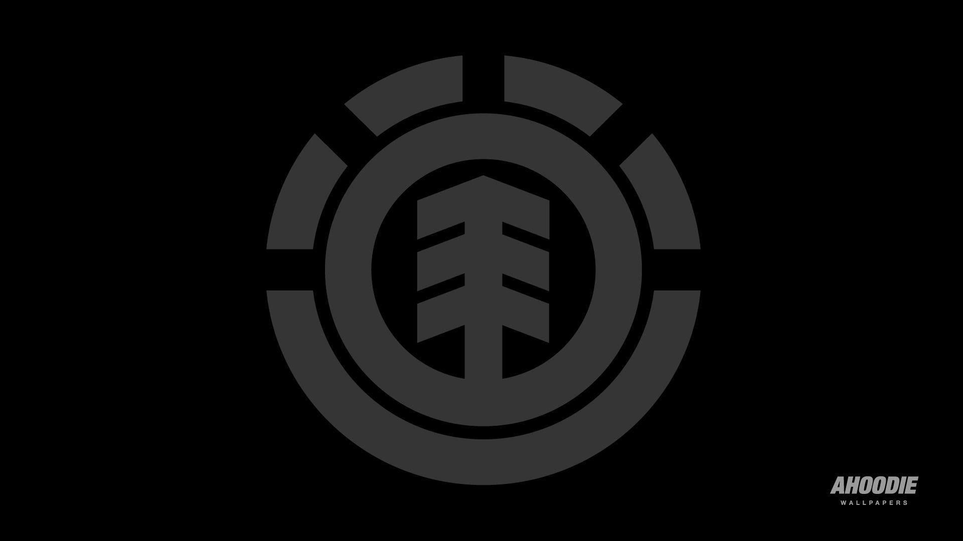 Logo Element skateboard nero, 1920x1080 1080p, Desktop