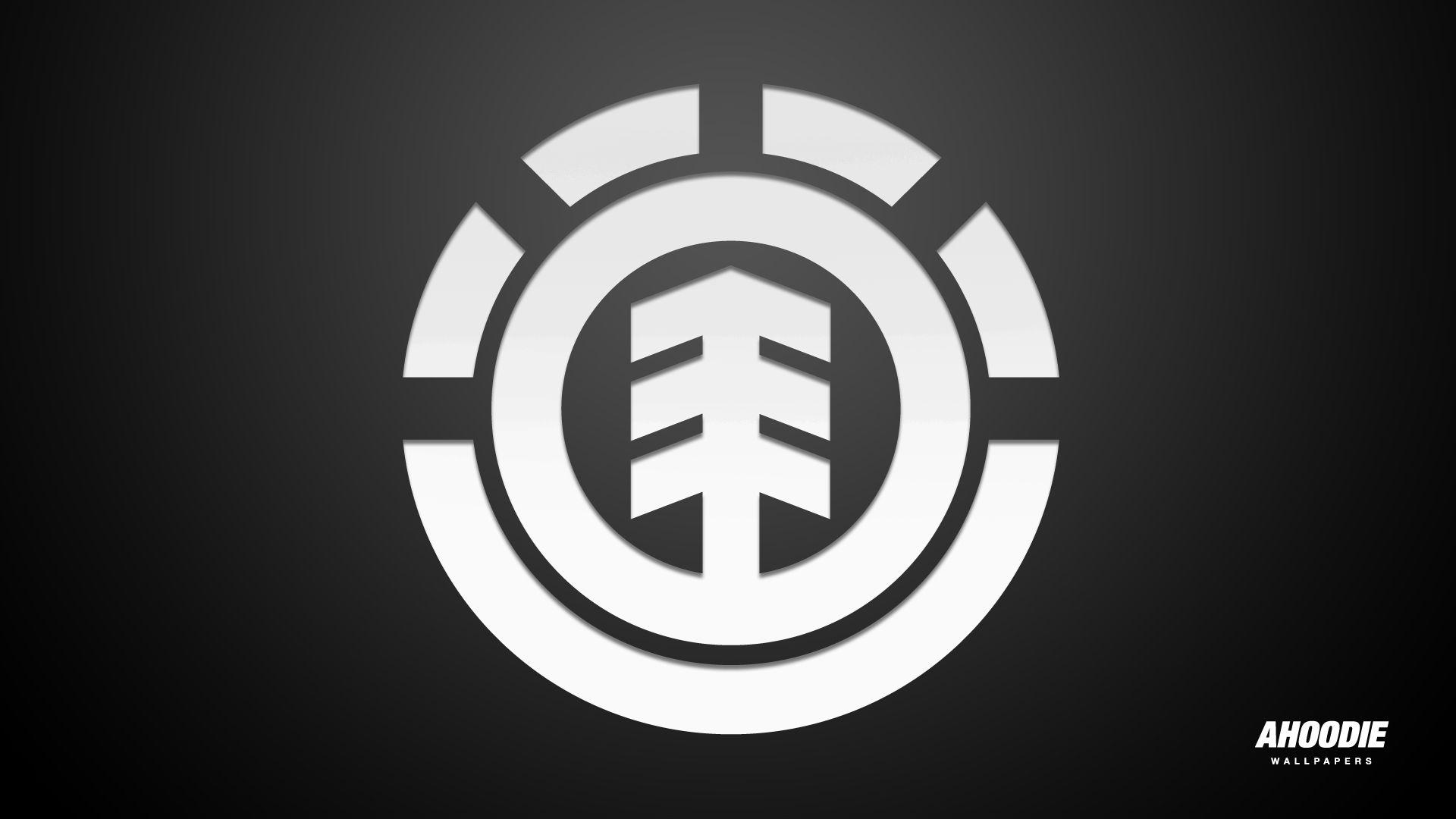 Logo Element bianco nero, 1920x1080 Full HD 1080p, Laptop