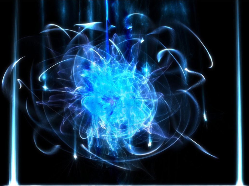 Sfera energia blu astratta, 1033x773 HD, Laptop