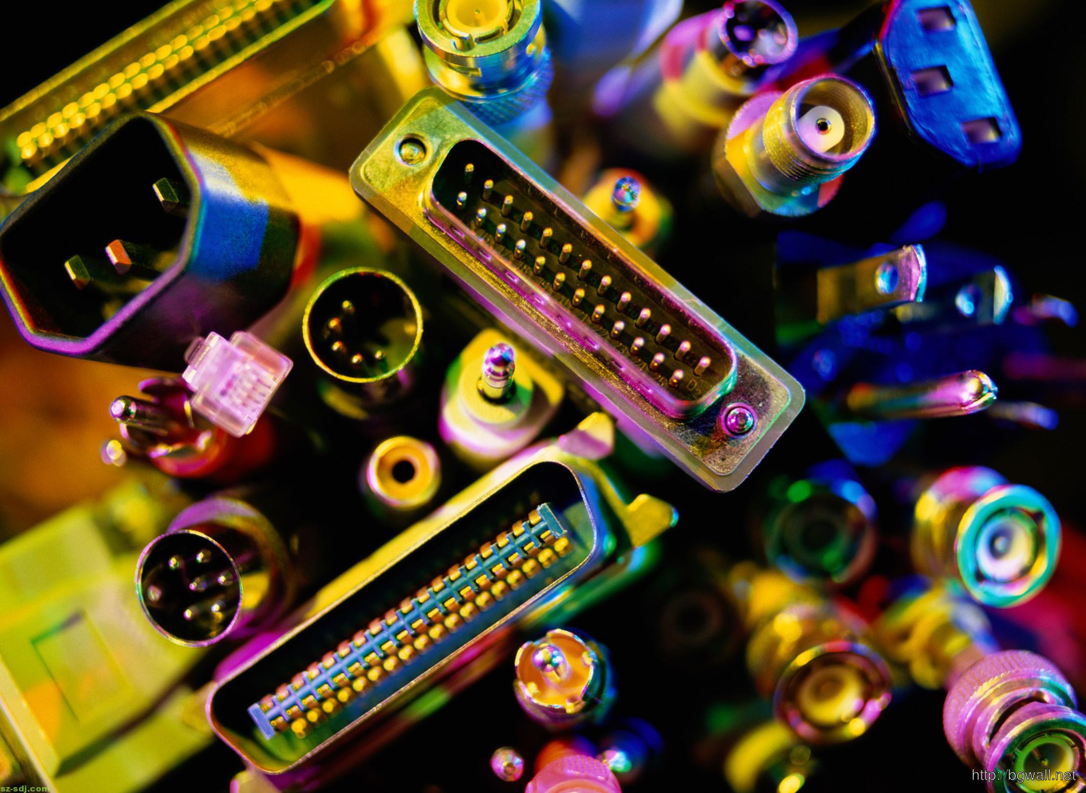 Connettori elettronici colorati vari, 2196x1604 Hi-Res, PC