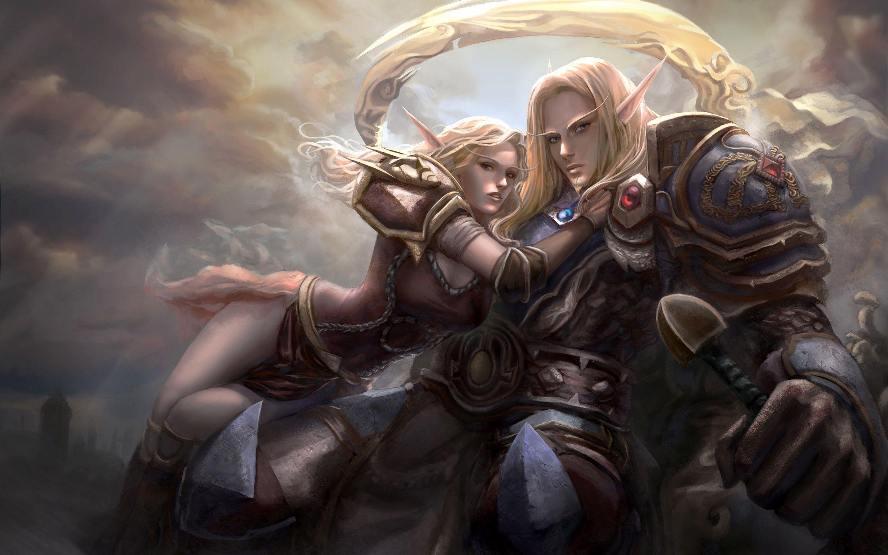 Elfi guerrieri World of Warcraft, 2880x1800 WQXGA, Desktop