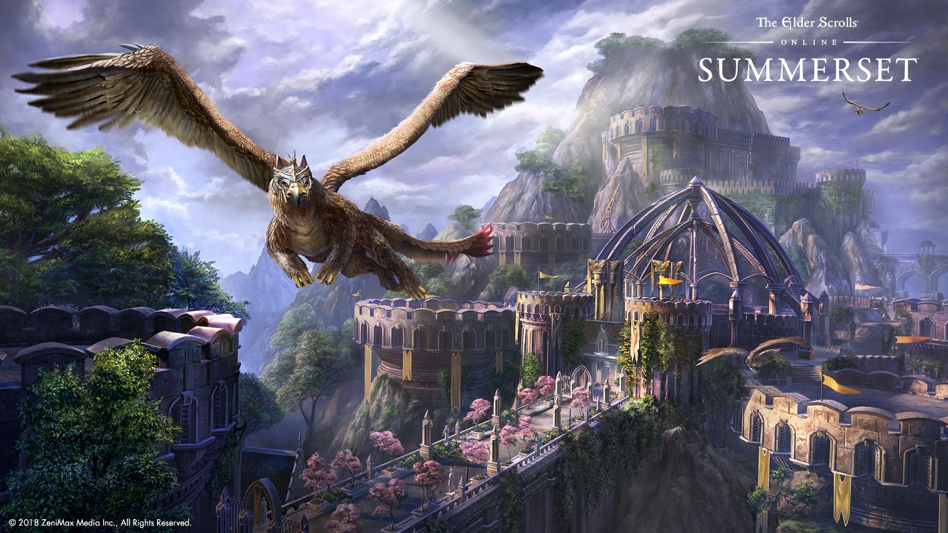 Elder Scrolls Online Summerset grifone, 1920x1080 1080p, Laptop