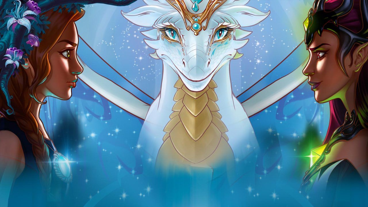 Lego Elves drago bianco elfe, 1280x720 HD, Desktop