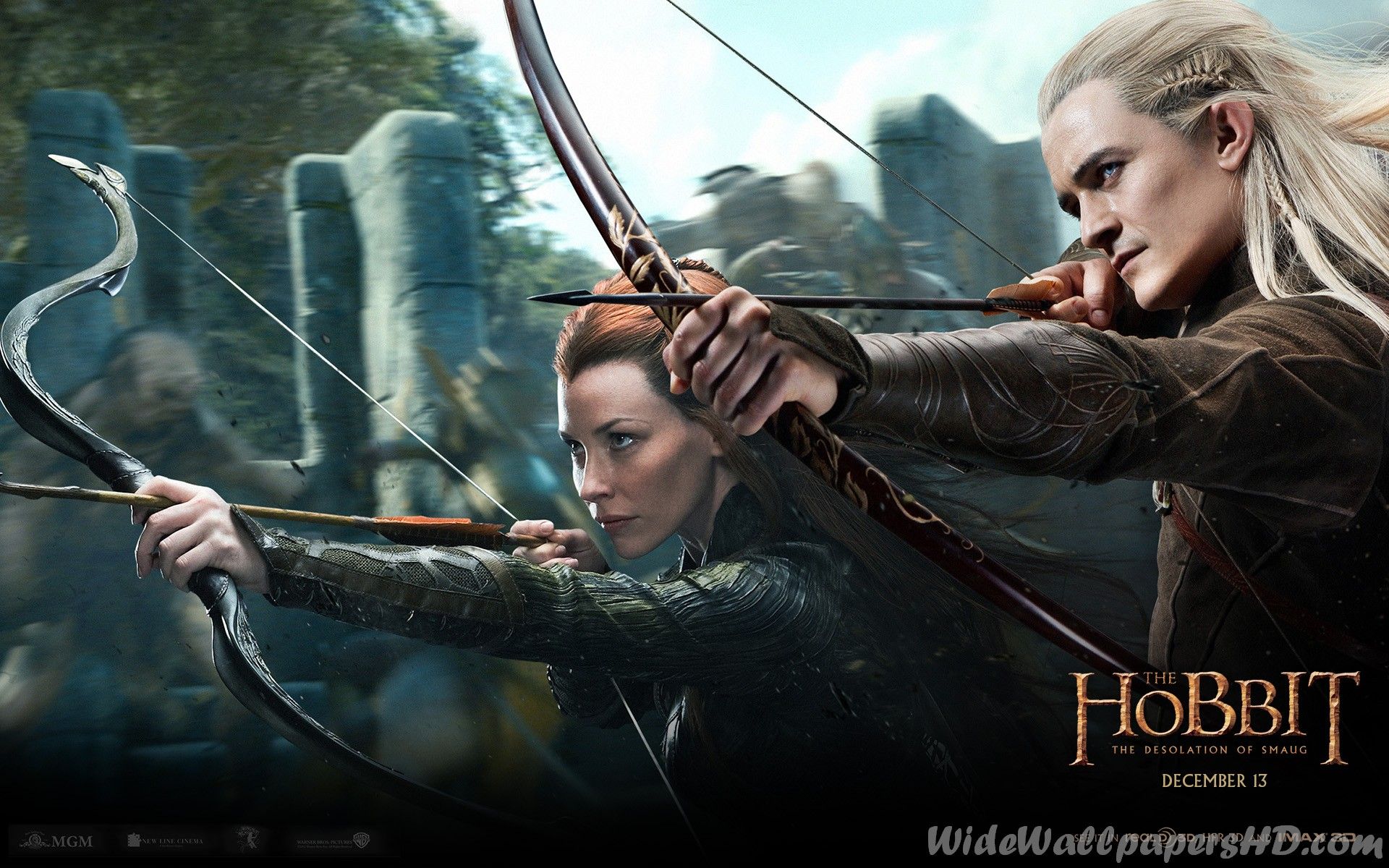 Elfi arcieri Lo Hobbit, 1920x1200 Full HD+ WUXGA, Laptop