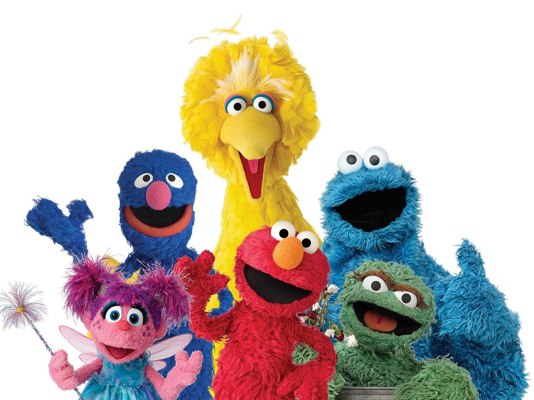 Personaggi Sesame Street gruppo, 2048x1536 alta risoluzione, Laptop
